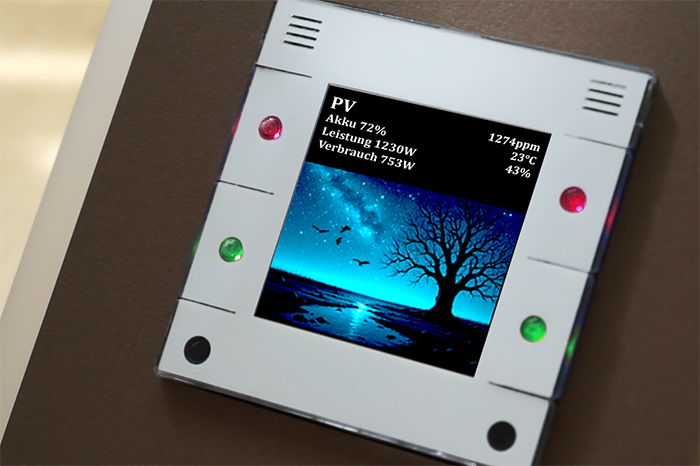 u::Lux Switch - display device